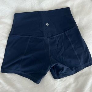 Luluemon Align shorts size 6, 4inch length